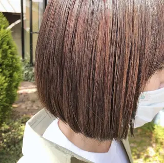 ミディアム 鶴田 風雅のヘアスタイル