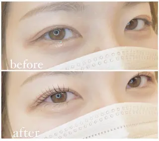 メンズ マツエク・マツパ アイブロウ 🤍カセ ヒロミ🤍 平塚美容室 Linkのマツエク・マツパデザイン