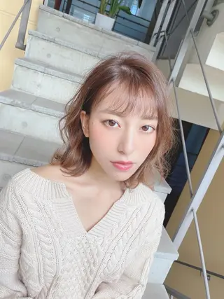 ミディアム lond strada所属・🌟モテ髪ショート 🌟店長　津賀涼のヘアスタイル