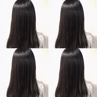 セミロング カラー レイヤーカット匠 イソザキノリユキのヘアスタイル