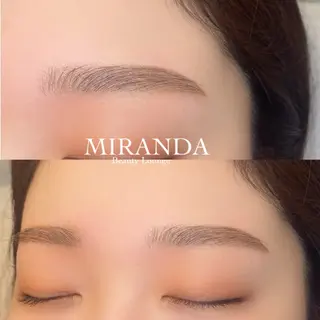 アイブロウ MIRANDA maikaのマツエク・マツパデザイン