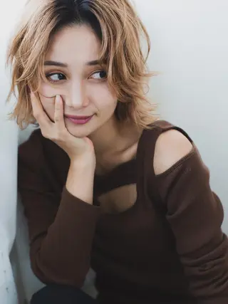 ショート カラー chouchou 心斎橋のヘアスタイル