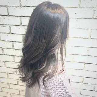 セミロング カラー Silk-lei【銀座店】所属・銀座/美髪縮毛矯正 /髪質改善/山本翔華のヘアスタイル