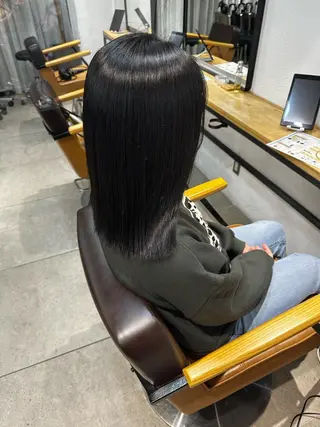 ミディアム REINA☁️透明感 カラー/ぷつっと♡のヘアスタイル