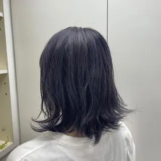 ミディアム 🌹藤原 亜美🌹のヘアスタイル