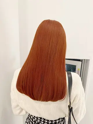 ロング カラー ヘアアレンジ 🤎ono/ 切りっぱなしボブ🤎のヘアスタイル