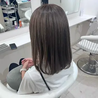 ミディアム カラー Parve Mix 森 美遥🇰🇷🩶のヘアスタイル