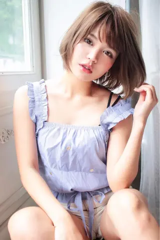 ショート うる艶/レイヤー 🪞池袋LAND🪞のヘアスタイル