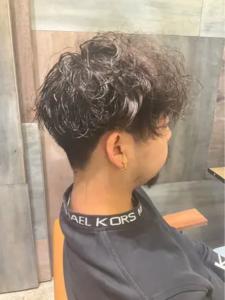 パーマ メンズ 髙橋紋菜🍏 イオンモール名取2階のヘアスタイル