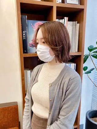 ショート カラー Paddle所属・似合わせレイヤー/ レイヤーパーマ/高倉のヘアスタイル