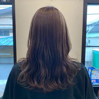 セミロング まろやかカラー🤎 みなとまほのヘアスタイル