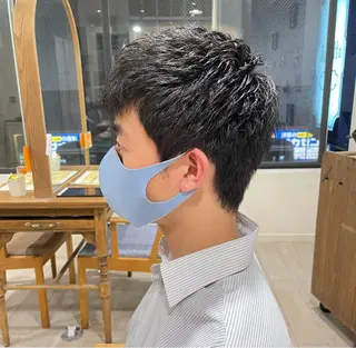 メンズ すげさやか ✨メンズカットパーマのヘアスタイル