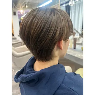 ショート ヘアアレンジ メンズ 🖤kana/艶髪/ 韓国風カラー🖤のヘアスタイル