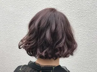 ショート カラー 髪質改善TR 透明感カラーHanaのヘアスタイル