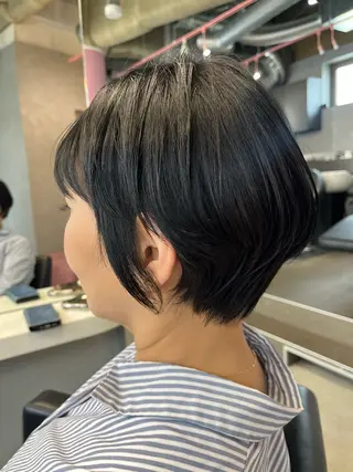 ショート ｊｏｕｅｒｍ所属・透明感/グレージュ /韓国レイヤー🪽のヘアスタイル