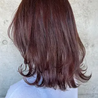 カラー each dee所属・星野 優希のヘアスタイル