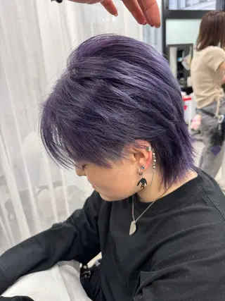 ショート カラー ヒラガカナ▼ ECLAT HAIRのヘアスタイル