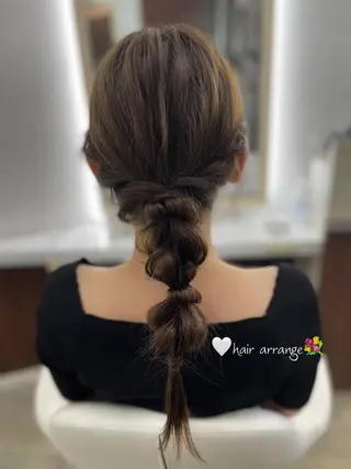 ヘアアレンジ 豊田 智美のヘアスタイル