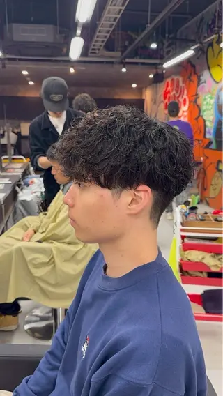 メンズ 🔥メンズ特化🔥 パーマ🔥カメイのヘアスタイル