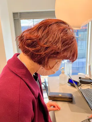 ショート カラー 💎透明感カラー特化 💎TAISEIのヘアスタイル