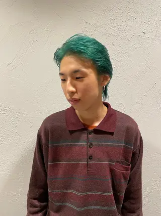 ショート カラー メンズ 平野 拓海のヘアスタイル