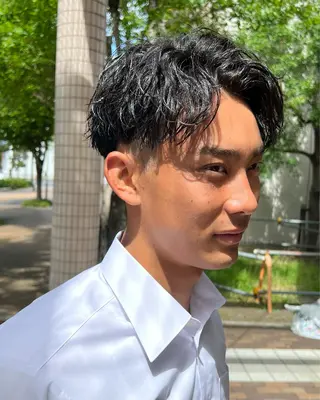 メンズ 渥美祐耶 【メンズカット】のヘアスタイル