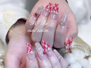 ロング ネイル Nail Salon To Beのネイルデザイン