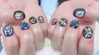 ネイル まるみ ♡のネイルデザイン