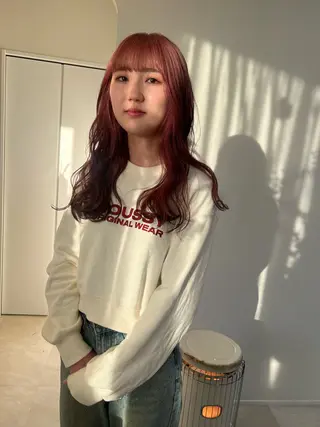 ロング tonari所属・tonari MICHIKAのヘアスタイル