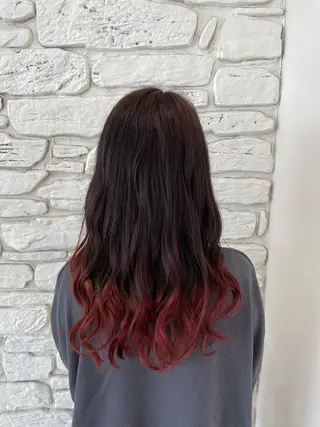 カラー 加藤 菜々香のヘアスタイル