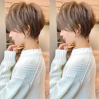 ショート 無料ショートモデル 募集中/ユッティーのヘアスタイル