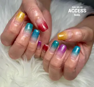 ネイル access nailのネイルデザイン
