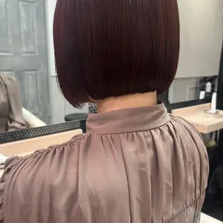 ショート カラー ボブ& 髪質改善FUMIYAのヘアスタイル