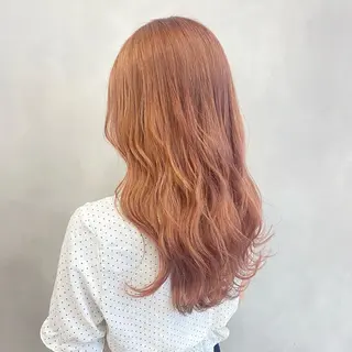 ロング カラー 💖暖色・ハイトーン 🐈みおり💖のヘアスタイル