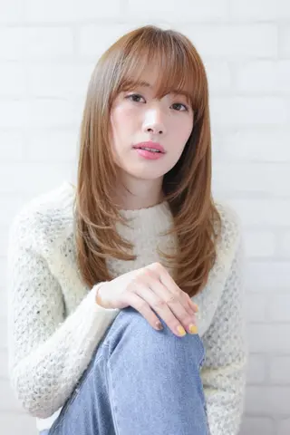 ミディアム 高橋 一矢のヘアスタイル