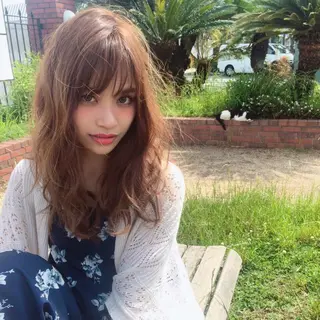 パーマ レイヤーカット✂︎池 袋個室サロンkumaのヘアスタイル