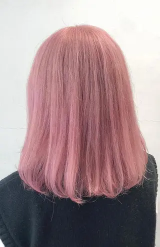 セミロング カラー パーマ ヘアアレンジ メンズ nico TOKYO 渋谷所属・ブリーチ　ハイトーン 特化🌈フジタハルキのヘアスタイル