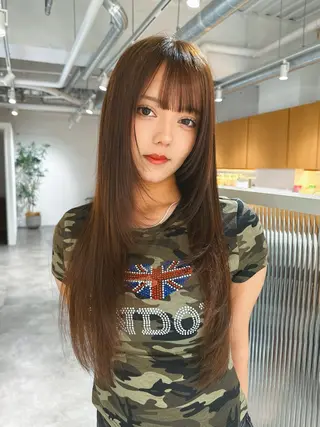 ロング レイヤーカット/矢野 貴規のヘアスタイル