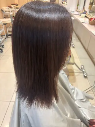 ミディアム 川島 梨菜🌹のヘアスタイル