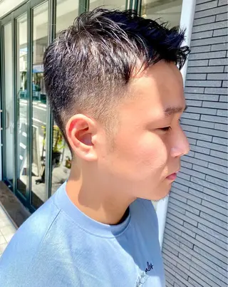 ショート メンズ わかばやし ゆうこのヘアスタイル