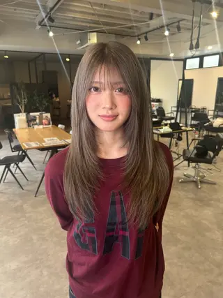 ロング カラー number所属・宮下 功のヘアスタイル