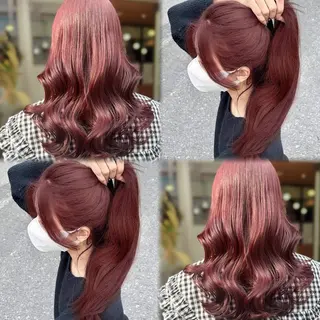 ロング カラー ブリーチなしカラー kana🐱のヘアスタイル