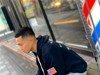 ショート メンズ 加藤 啓将のヘアスタイル