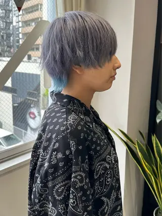 ショート カラー 山下恋佳/矢場町/ ブリーチ/ショートのヘアスタイル