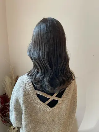 ミディアム カラー 林 慧悟のヘアスタイル