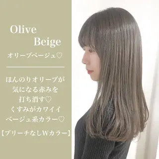 ロング カラー 【公式】横浜 THREE🤎🕯️のヘアスタイル