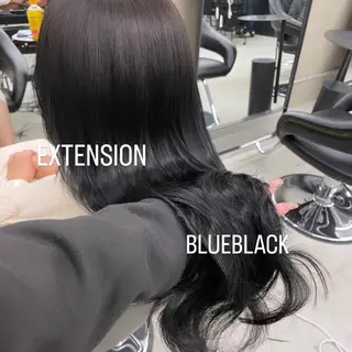 ロング カラー エクステ🩵ブリーチ 韓国ヘア🩵KAEのヘアスタイル