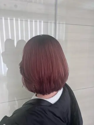 ショート ✨透明感艶カラー✨ yuiのヘアスタイル