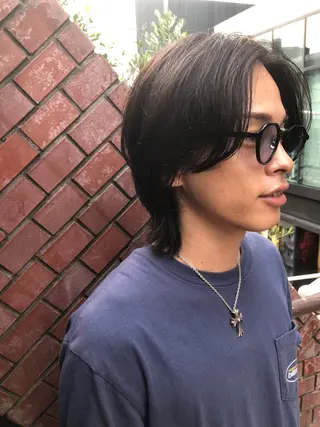 ヘアアレンジ メンズ ainico+所属・メンズ特化✂️栗原 侑也のヘアスタイル