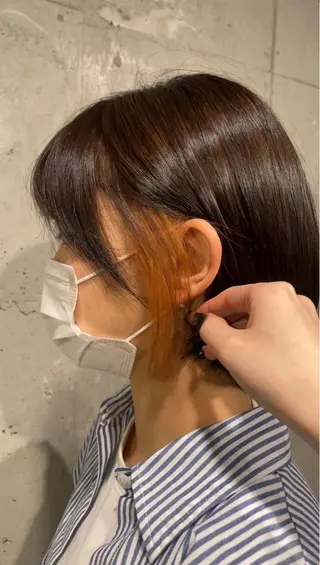 ショート カラー alicetokyo 🦋宮葉🦋のマツエク・マツパデザイン